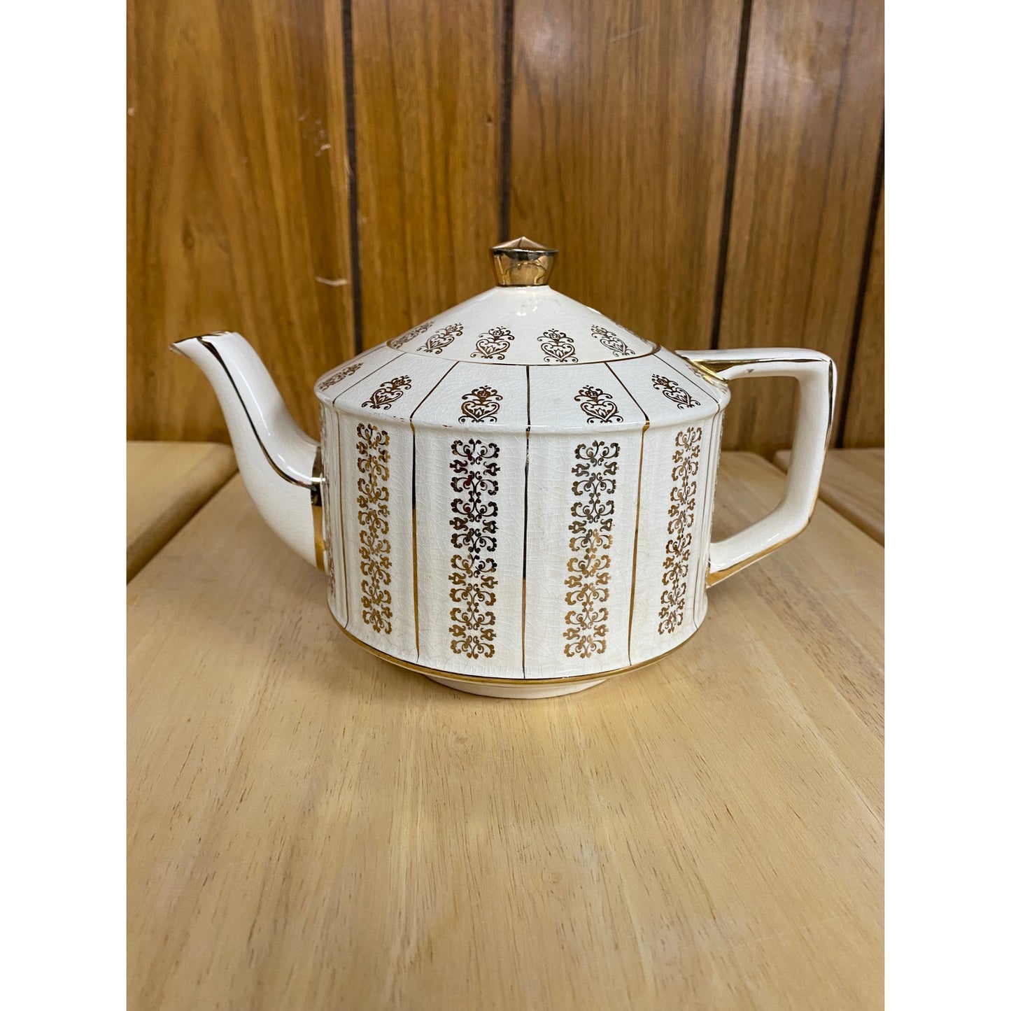 Vintage Rare Sadler Staffordshire Teapot