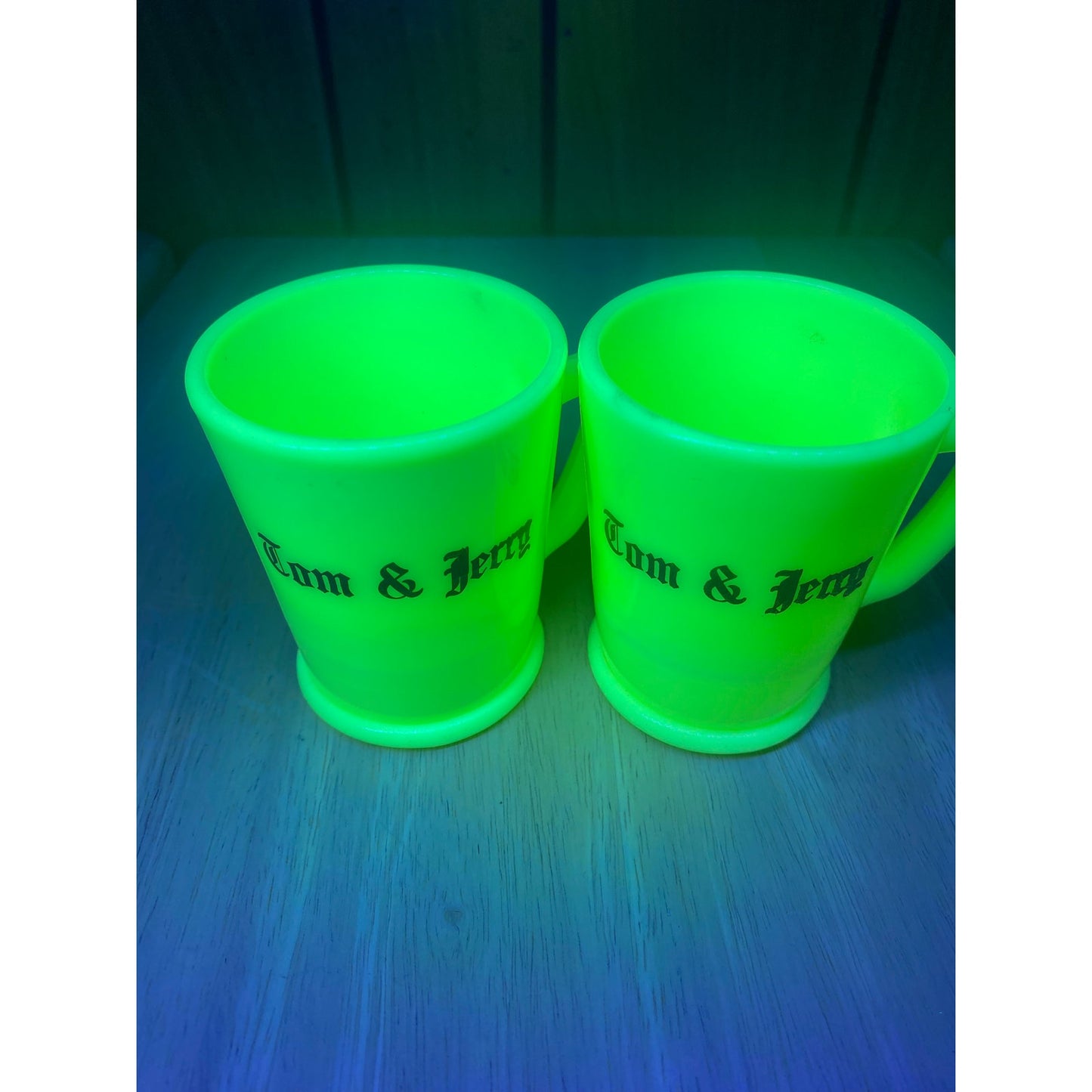 1920/1930s Vintage Custard glass punch cups by McKee